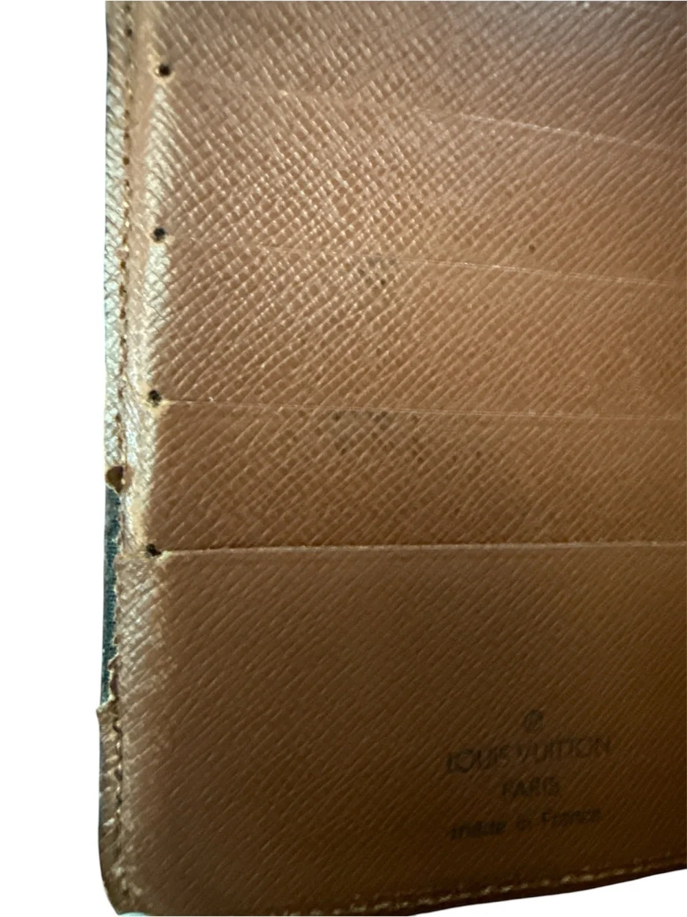 Louis Vuitton Monogram Porte-Papier zip wallet in Brown and Gold-Tone